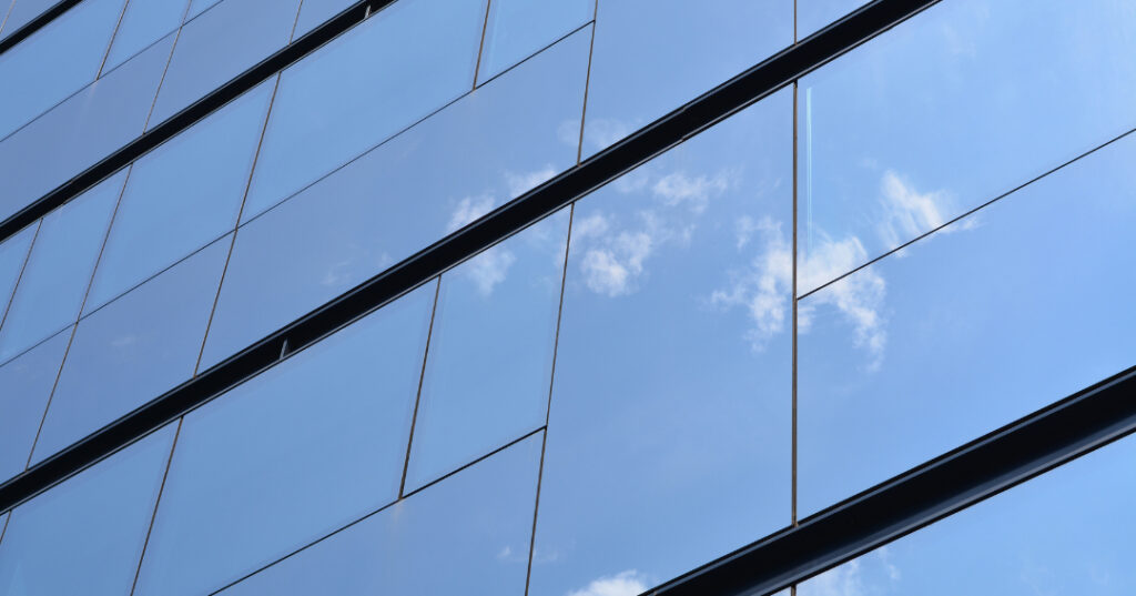 fachada de vidro em Fortaleza